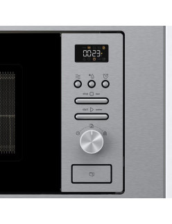 Gorenje BM201AG1X beépíthetõ mikróhullámú sütõ, 20 l, 800 W, Grill, Smart Display, AquaClean, Inox