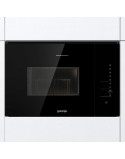 Gorenje BMI251SG3BG beépíthetõ mikrohullámú sütõ, 25l ûrtartalom, 900W, 15 program, Touch control, inverter motor, fekete üveg
