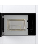 Gorenje BMI251SG3BG beépíthetõ mikrohullámú sütõ, 25l ûrtartalom, 900W, 15 program, Touch control, inverter motor, fekete üveg