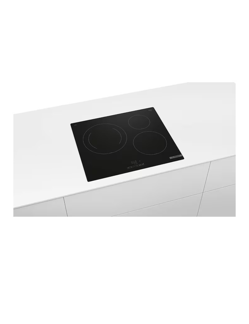 Bosch PUJ61RBB5E Beépíthetõ fõzõlap, Indukció, 60 cm, 3 fõzõzóna, PowerBoost, Timer, Fekete