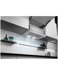AEG DPB3632S Teleszkópos páraelszívó, 60 cm, 410 m3/h, 1 motor, Rozsdamentes acél