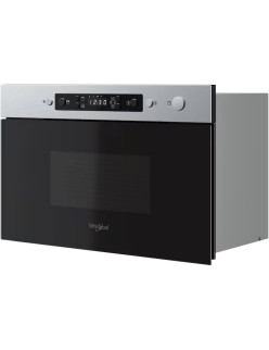Whirlpool MBNA920X Mikrohullámú sütõ, 22L, 750 W, 4 fokozat, mechanikus vezérlés, fekete