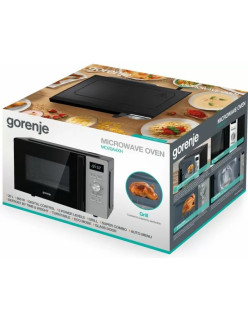 Mikrohullámú sütõ, Gorenje, MO20A4XH, 20l, 800W, Inox