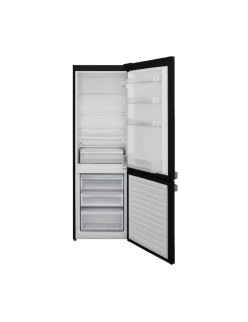 Finlux FXCA 31330 BLE RETRO kétajtós hûtõszekrény, statikus hûtõrendszer, retró dizájn, 268 l, magasság 170 cm, E osztály, feket