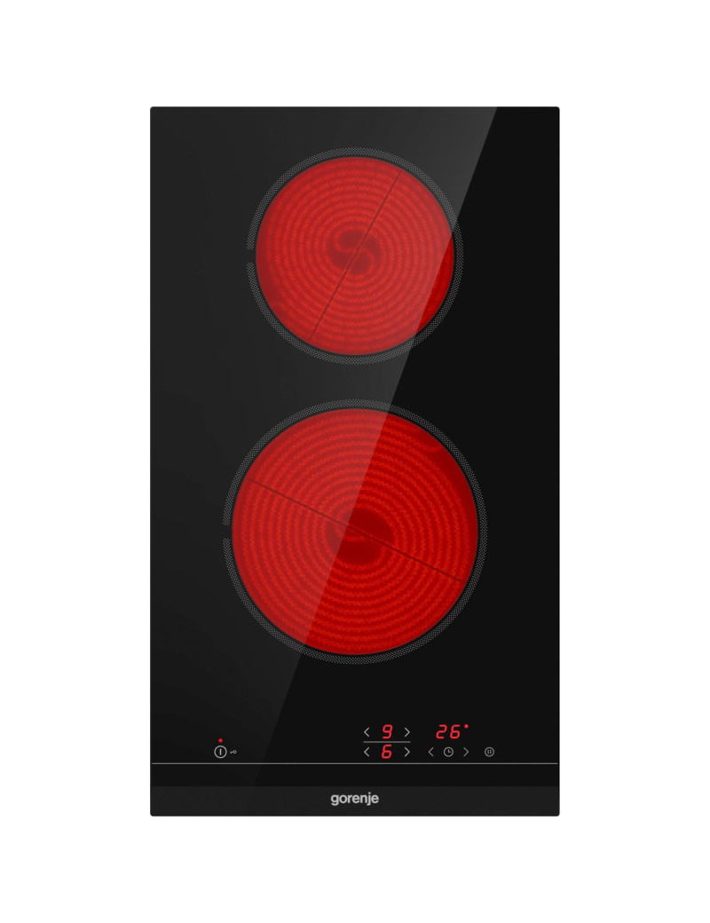 Beépített fõzõlap GORENJE ECT321BCSC, Érzékelõ vezérlés, 2 HiLight fûtési zóna