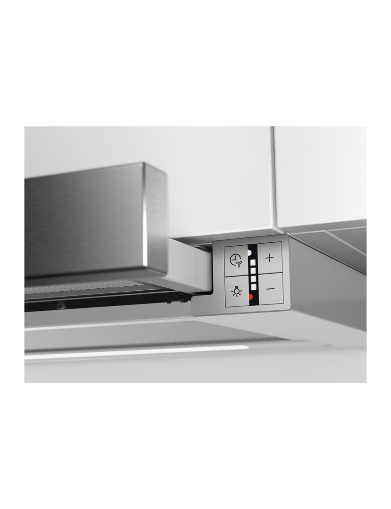 AEG DPE5660M Beépíthetõ páraelszívó, 3 fokozat, 60 cm, LED világítás, A energiaosztály, Intenzív fokozat, Inox