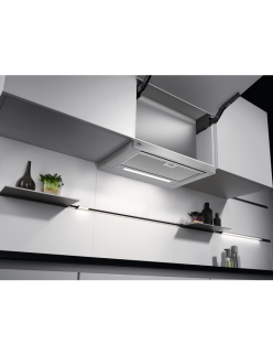 AEG DPE5660M Beépíthetõ páraelszívó, 3 fokozat, 60 cm, LED világítás, A energiaosztály, Intenzív fokozat, Inox