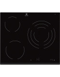 Üvegkerámia fõzõlap Electrolux EHF6232FOK, 5700W, beépíthetõ, 3 fûtési zóna, érintésvezérlés, hangjelzés, fekete