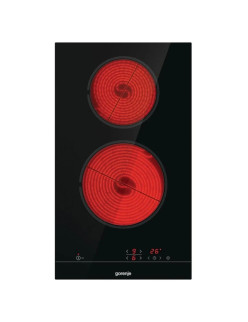 Üvegkerámia fõzõlap Gorenje ECT321BSC beépíthetõ, érintéssel vezérelhetõ, fekete
