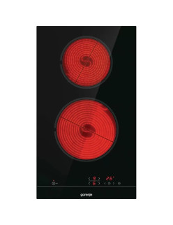Üvegkerámia fõzõlap Gorenje ECT321BSC beépíthetõ, érintéssel vezérelhetõ, fekete