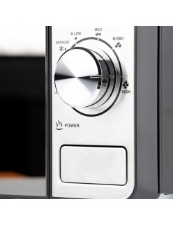 Mikrohullámú sütõ, Finlux FMO-2073BS, 20L, 5 teljesítményfokozat, 700W, szürke