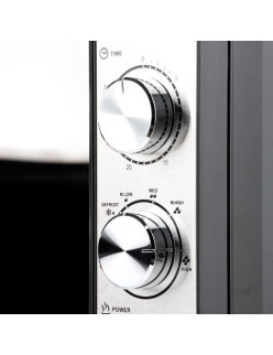 Mikrohullámú sütõ, Finlux FMO-2073BS, 20L, 5 teljesítményfokozat, 700W, szürke