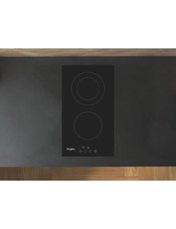 Whirlpool WRD 6030 B fõzõlap, 30 cm, fekete, 2 fõzõzóna, beállítható idõzítés, 6. Érzék , Power Management