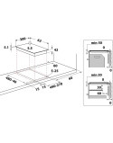 Whirlpool WRD 6030 B fõzõlap, 30 cm, fekete, 2 fõzõzóna, beállítható idõzítés, 6. Érzék , Power Management
