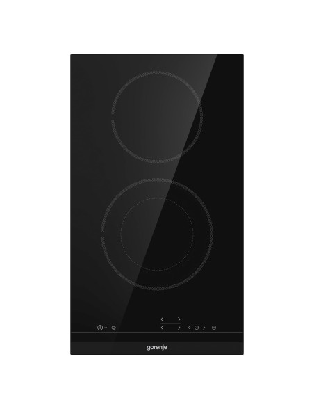 Gorenje ECT322BCSC beépíthetõ kerámiafõzõlap, 2 fõzõzóna, TouchControl, fekete