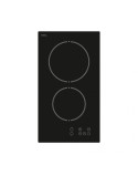 Finlux FXVT 302 ECO beépíthetõ fõzõlap, kerámia üveg, 2 fõzõzóna, érintésvezérlés, fekete