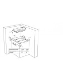 Finlux FXVT 312D beépíthetõ fõzõlap, kerámia üveg, 2 fõzõzóna, érintésvezérlés, fekete