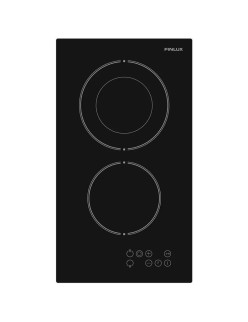 Finlux FXVT 312D beépíthetõ fõzõlap, kerámia üveg, 2 fõzõzóna, érintésvezérlés, fekete