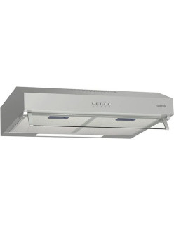 GORENJE WHU629EX/M Hagyományos Páraelszívó, 1 motoros, 249 m3/h, 60 cm, Rozsdamentes acél