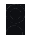 Indesit RI261X beépíthetõ fõzõlap, 4 fõzõzóna, érintõ vezérlés, fekete