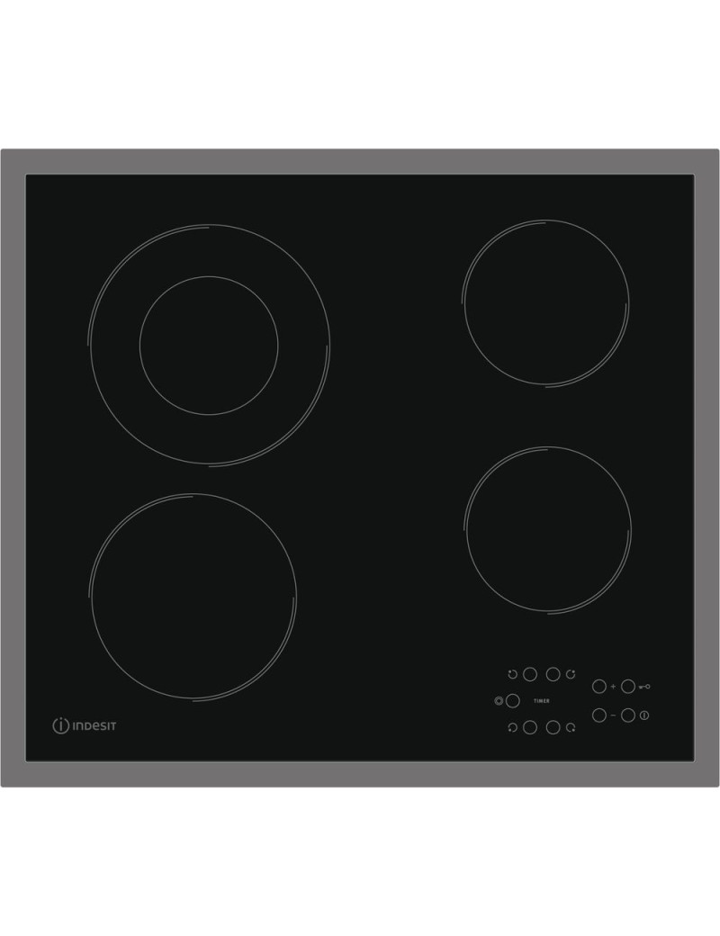 Indesit RI261X beépíthetõ fõzõlap, 4 fõzõzóna, érintõ vezérlés, fekete