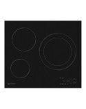 Indesit, RI360C, Beépített fõzõlap, 3 fõzõzóna, Záró funkció, Fekete