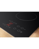 Indesit Elektromos beépíthetõ fõzõlap, Elektromos, Vitrokerámia, 4 fõzõzóna, Érintésvezérlés, 58 cm, Fekete