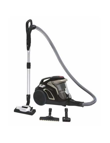 Hoover 39002215 HP720PET 011 850 W, 68 dB, 2 l Fekete-Átlátszó-Ezüst porszívó