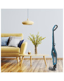 Rowenta RH6753WO Dual Force Cyclonic 2 az 1-ben Rúdporszívó, 48W, 21.6V, 2 sebesség, 45 perces üzemidõ, 0.6l tartály, Piros
