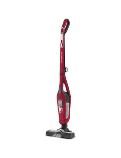 Rowenta RH6753WO Dual Force Cyclonic 2 az 1-ben Rúdporszívó, 48W, 21.6V, 2 sebesség, 45 perces üzemidõ, 0.6l tartály, Piros