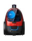 Philips PowerPro Compact FC9330 / 09 porzsák nélküli porszívó, 900 W, PowerCyclone 5, TriActive kefék, Piros