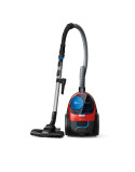 Philips PowerPro Compact FC9330 / 09 porzsák nélküli porszívó, 900 W, PowerCyclone 5, TriActive kefék, Piros