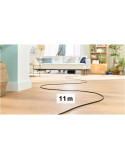 Bosch Seria 4 BGB41BA1 porzsákos porszívó, 600W, 4l, PowerProtect System, Fekete