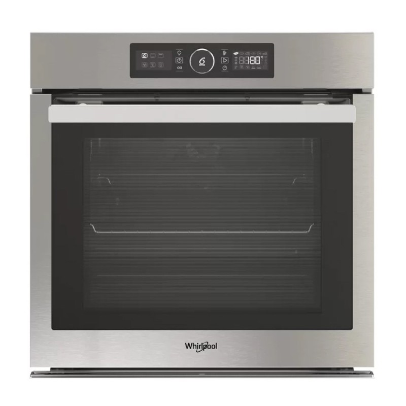 Whirlpool AKZ9 6270 IX Beépíthetõ sütõ, 73L, 6. érzék funkció, Grill, Pirolitikus tisztítás, C energiaosztály, Inox