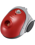 Samsung VCC52U6V3R/BOL Porzsákos porszívó, 750W, 2,5l, kétlépcsõs szívókefe, váltóáramú, Piros