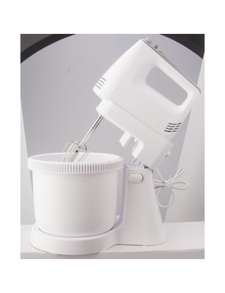 Crown CMHB3077 forgótálas mixer, 200 W, 3,4 l, 5 sebesség + turbó, fehér