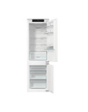 Beépíthetõ hûtõszekrény Gorenje NRKI517E41, NoFrost DualAdvance, H 177 cm, 252 l, E osztály, Fehér