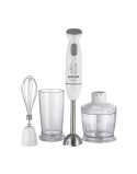 Kézi turmixgép Gorenje HBC 804QW, 800W, DC motor, Drót és keverõtál 0,5 l, Aprítótál, 0,8 kg, Fehér