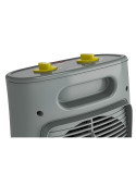 Olimpia Splendid Caldo Rock O, Elektromos fûtés ventilátorral, 24 négyzetméter, 1000/2000W, termosztát, szürke/sárga