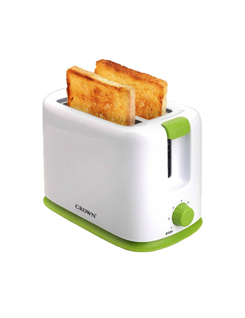 Crown CT-710WG kenyérpirító, 700W, 5 fokozat, fehér