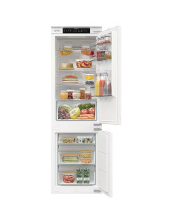 Beépíthetõ hûtõszekrény Gorenje NRKI517E41, NoFrost DualAdvance, H 177 cm, 252 l, E osztály, Fehér