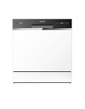 Kompakt mosogatógép Toshiba DW-08T2EW, F osztály, 7 program, 55 cm, fehér