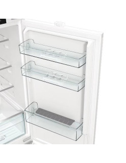 Beépíthetõ hûtõszekrény Gorenje NRKI517E41, NoFrost DualAdvance, H 177 cm, 252 l, E osztály, Fehér