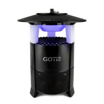 UV elektromos lámpa GOTIE GLO-100, rovarellenes, 30 m? sugarú, fekete