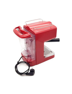 Kézi kávéfõzõ ARIELLI KM-501 R, Teljesítmény 1100 W, Vízkapacitás 1,25 l, Nyomás 15 bar, Piros