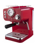 Kézi kávéfõzõ ARIELLI KM-501 R, Teljesítmény 1100 W, Vízkapacitás 1,25 l, Nyomás 15 bar, Piros