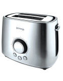 Gorenje T1000E kenyérpirító, 1000W, 7 szint, Hideg falak, Rozsdamentes acél