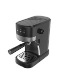 Crown CEM-1526 eszpresszógép, 1100 W, 15 bar, 1,2 liter, gõz- és habosító funkció, rozsdamentes acél