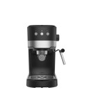 Crown CEM-1526 eszpresszógép, 1100 W, 15 bar, 1,2 liter, gõz- és habosító funkció, rozsdamentes acél