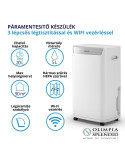 Aquaria S1 20 P légszárító, Hármas szûrés, Szénszûrõ, HEPA szûrõ, Motoros kagyló, Wi-Fi, 20L/24h